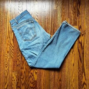 Levi's 505 blue denim jeans